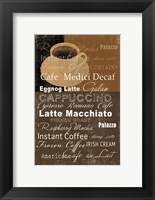 Cafe Collection Fine Art Print