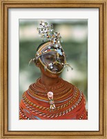 Portrait of a teenage girl smiling, Kenya Fine Art Print