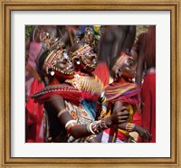 People of the Samburu tribe Fine Art Print