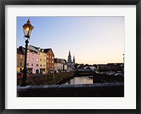 St Finbarr's Cathedral, River Lee (South Channel), Cork City, County Cork, Ireland Fine Art Print