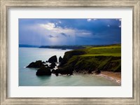 Ballydowane Beach, Copper Coast, County Waterford, Ireland Fine Art Print