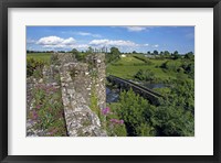 The 13 Arch Bridge from the Castle, Glanworth, County Cork, Ireland Fine Art Print