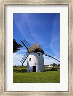 Thatched Windmill, Tacumshane, County Wexford, Ireland Fine Art Print