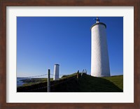The Metal Man Shipping Beacon, Great Newtown Head, Tramore, County Waterford, Ireland Fine Art Print