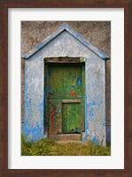 Paint Effects, Old Cottage, Bunmahon, County Waterford, Ireland Fine Art Print