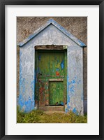 Paint Effects, Old Cottage, Bunmahon, County Waterford, Ireland Fine Art Print