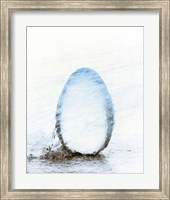 Crystal egg under water Fine Art Print