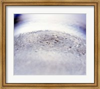Close up of churning lavender water Fine Art Print