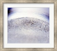 Close up of churning lavender water Fine Art Print