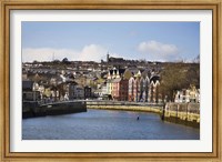 Kneeling Canoe, River Lee, Cork City, Ireland Fine Art Print