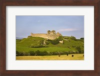 The Ruined walls of Roche Castle, County Louth, Ireland Fine Art Print