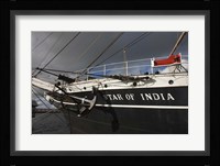Maritime museum on a ship, Star of India, San Diego, California, USA Fine Art Print