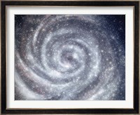 Space, swirling galxy Fine Art Print