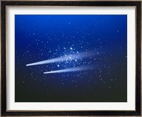 Space, Two Comets Fine Art Print
