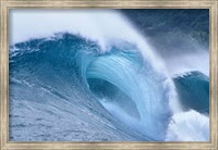 Cool Blue Wave in the Sea Fine Art Print