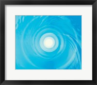 Swirling Water in Blue, Full Frame Fine Art Print