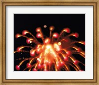 Close up of Ignited Fireworks Fine Art Print