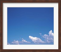 Clouds in a Pale Blue Sky Fine Art Print