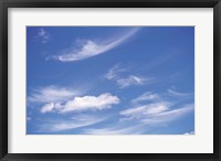 Wispy Clouds in Sky Fine Art Print