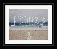 Let's Run Away - To the Sea Fine Art Print
