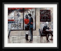 Bistro Romance Fine Art Print