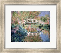 The Japanese Bridge, Giverny, 1892 Fine Art Print