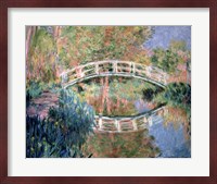 The Japanese Bridge, Giverny, 1892 Fine Art Print