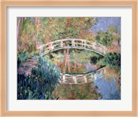 The Japanese Bridge, Giverny, 1892 Fine Art Print