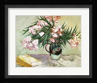 Oleanders and Books, 1888 Framed Print