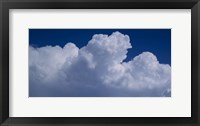 Cumulus Clouds Against a Dark Sky Fine Art Print