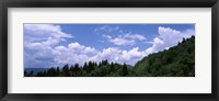 Clouds over mountains, Cherokee, Blue Ridge Parkway, North Carolina, USA Fine Art Print