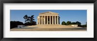 Facade of a memorial, Jefferson Memorial, Washington DC, USA Fine Art Print