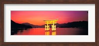 Itsukushima Shrine Otorii Hiroshima Japan Fine Art Print