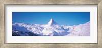 Mt Matterhorn Valais Sunnegga Switzerland Fine Art Print