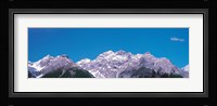 Mountain Range, Engadin Switzerland Fine Art Print
