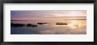 Sunset over a lake, Chequamegon Bay, Lake Superior, Wisconsin, USA Fine Art Print