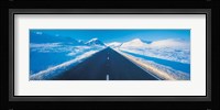 Winter road Glencoe Scotland Fine Art Print