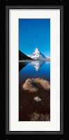 Mt Matterhorn & Riffel Lake Switzerland Fine Art Print