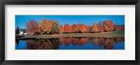 Autumn by the Lake, Laurentide Quebec Canada Fine Art Print