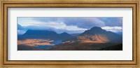 Cul Moor & Cul Beag (Mountains) Stac Pollaidh National Nature Reserve Scotland Fine Art Print