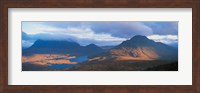 Cul Moor & Cul Beag (Mountains) Stac Pollaidh National Nature Reserve Scotland Fine Art Print