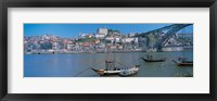 Ponte de Dom Luis I & Douro River Porto Portugal Fine Art Print