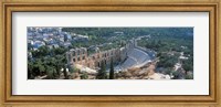 Odeon tu Herodu Attku the Acropolis Athens Greece Fine Art Print
