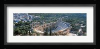 Odeon tu Herodu Attku the Acropolis Athens Greece Fine Art Print