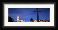 Low angle view of a church, Cholula, Puebla State, Mexico Fine Art Print