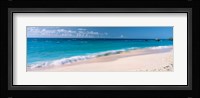Waves on the beach, Warwick Long Bay, South Shore Park, Bermuda Fine Art Print