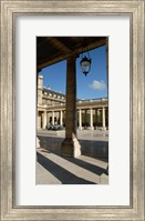 Columns in a palace, Palais Royal, Paris, France Fine Art Print