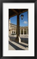 Columns in a palace, Palais Royal, Paris, France Fine Art Print