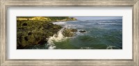 Waves splashing on rocks, Oregon Coast, Oregon, USA Fine Art Print