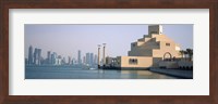 Museum at the waterfront, Museum Of Islamic Arts, Doha, Ad Dawhah, Qatar Fine Art Print